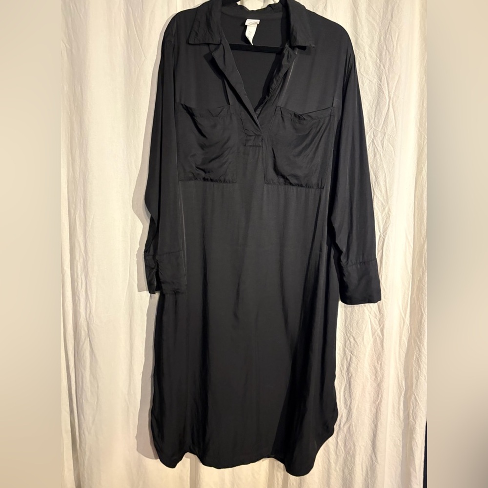 H&M Black Long Sleeve Women’s Dress